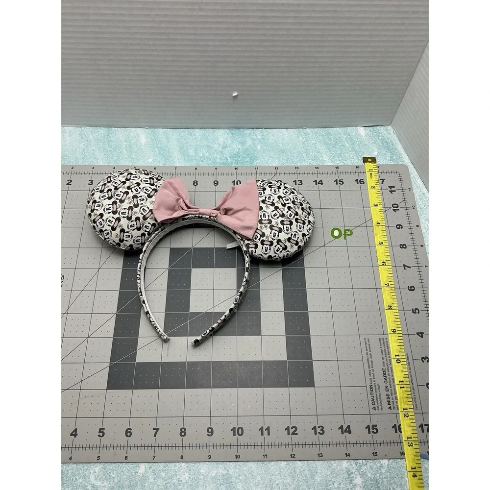 Aldi Exclusive Disney Ears Mickey Mouse 2024 Pink Bow & Minnie Mouse Print Sku23